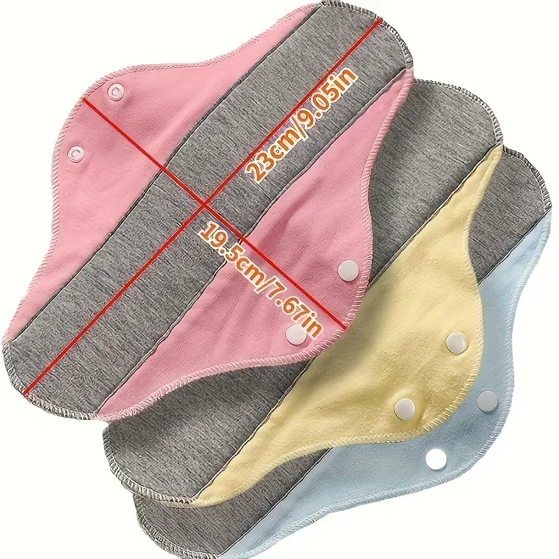 1/2/4pcs Reusable Cotton Adult Diaper & Panty Liners - Washable Leak-Proof Underwear for Women, Elderly, Postpartum 6