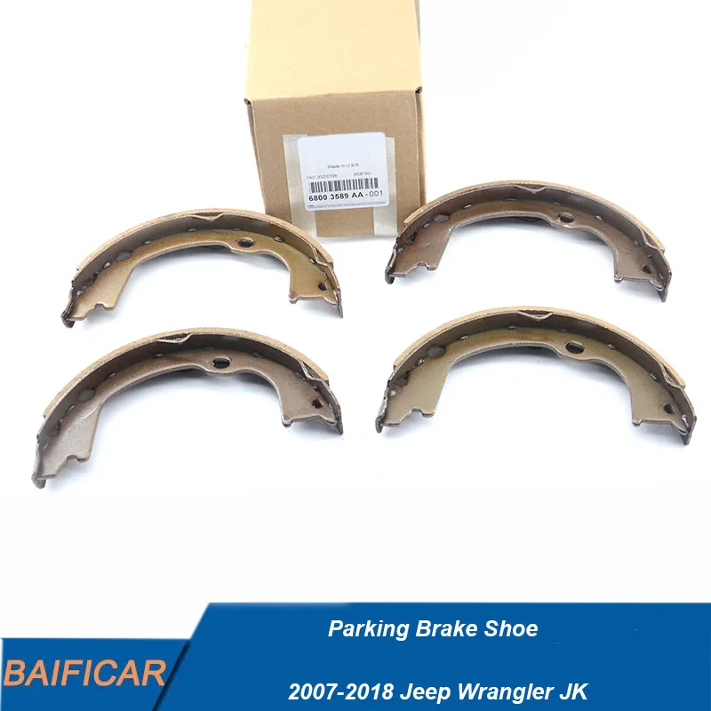 Baificar Parking Brake Shoe 68003589AA For 2007- Jeep Wrangler JK