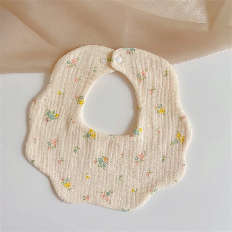 Baby bibs Cotton Gauze Waterproof Bibs Infant Bib Burp Cloths Bandana Scarf for Boy Girl Feeding Saliva Towel Set