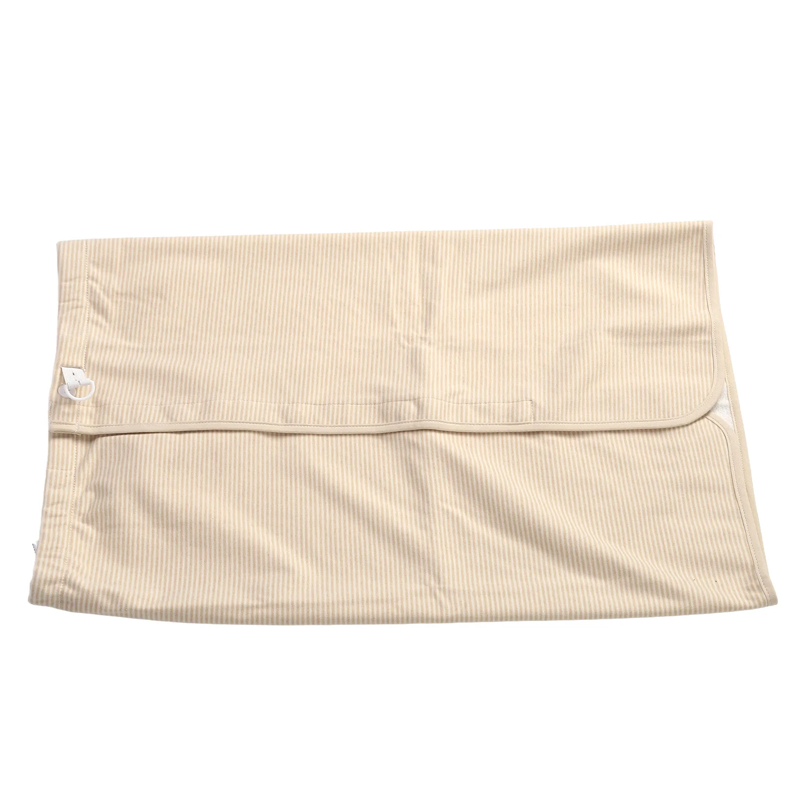 Adult Diaper Skirt Diaper Skirt Washable Cotton Cloth Wearable Incontinence Bed Pad for Adults Elderly Khaki Snap Button Type 2
