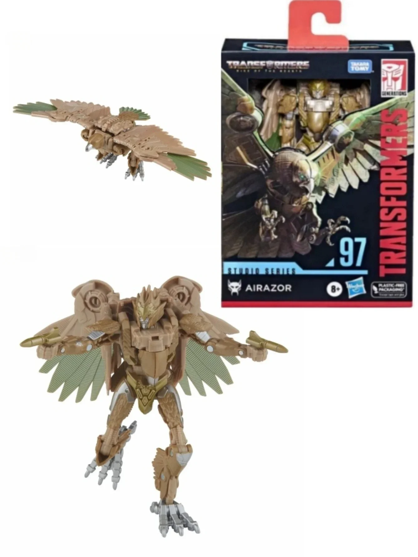 

В наличии Transformer Studio Series SS97 097 Deluxe Airazor TF7 Rise of the Beast, экшн-фигурка, игрушка, коллекция подарков