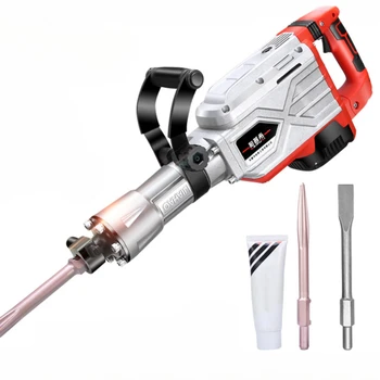 High-power Heavy-duty Electric Pick Professional Industrial Grade Electric Pick Electric Demolition Hammer Tool Set 2