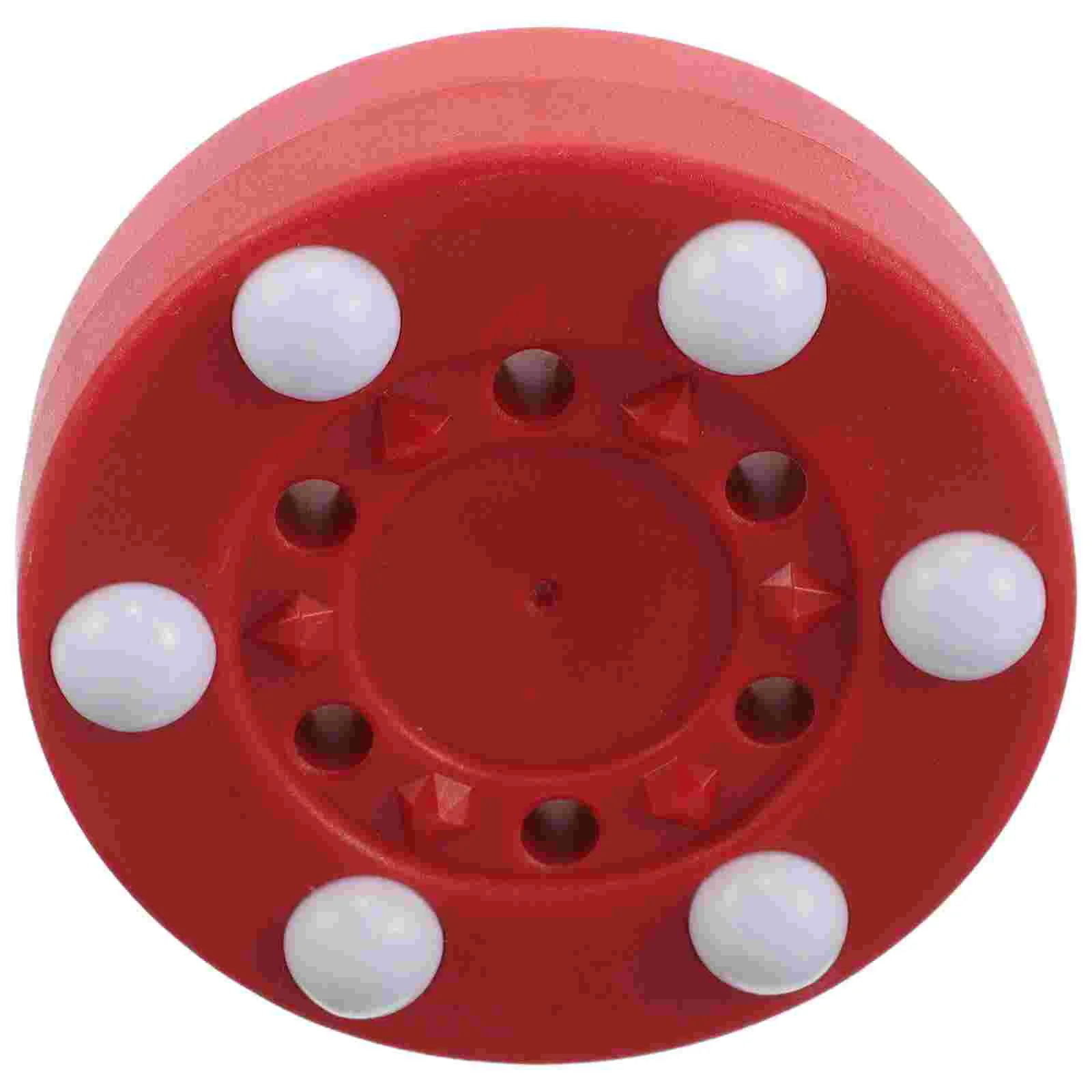 Roller Hockey Puck For Professional And Amateur Players Plastic Round Puck For Street And Field Hockey Training Reliable