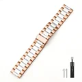 Rose gold white