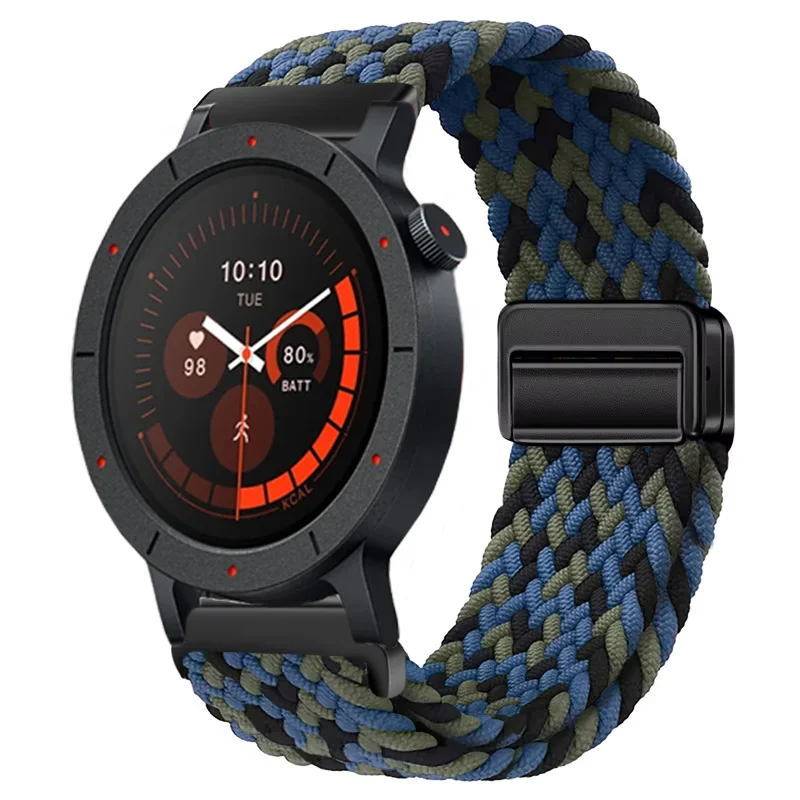 Premium Nylon Loop Watch Strap with Magnetic Closure - Universal Fit