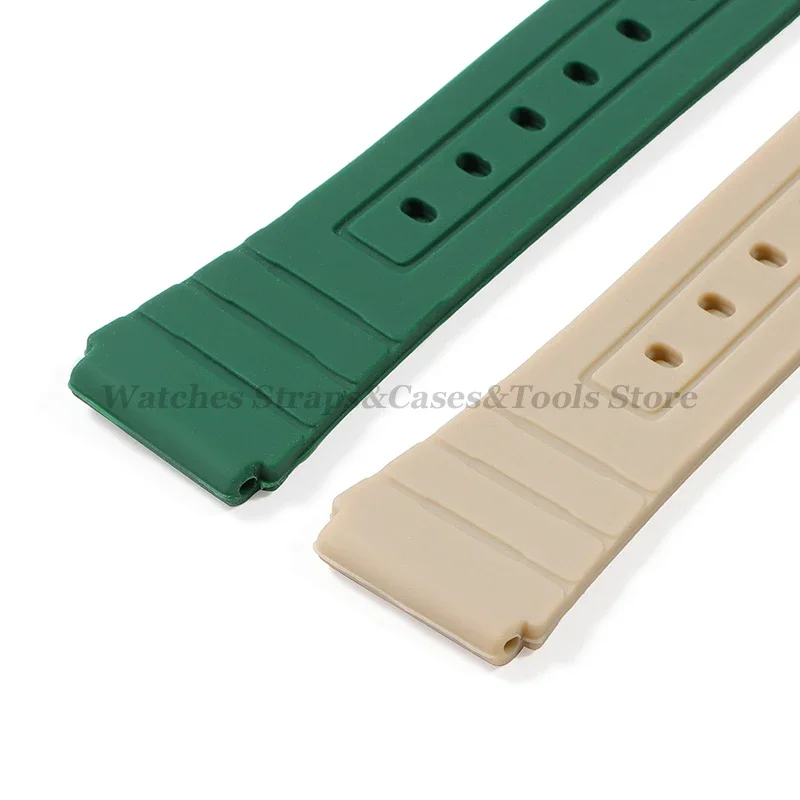 รูปสินค้า ยางซิลิโคน 18 มม. สำหรับ Casio สายนาฬิกา SportBracelet