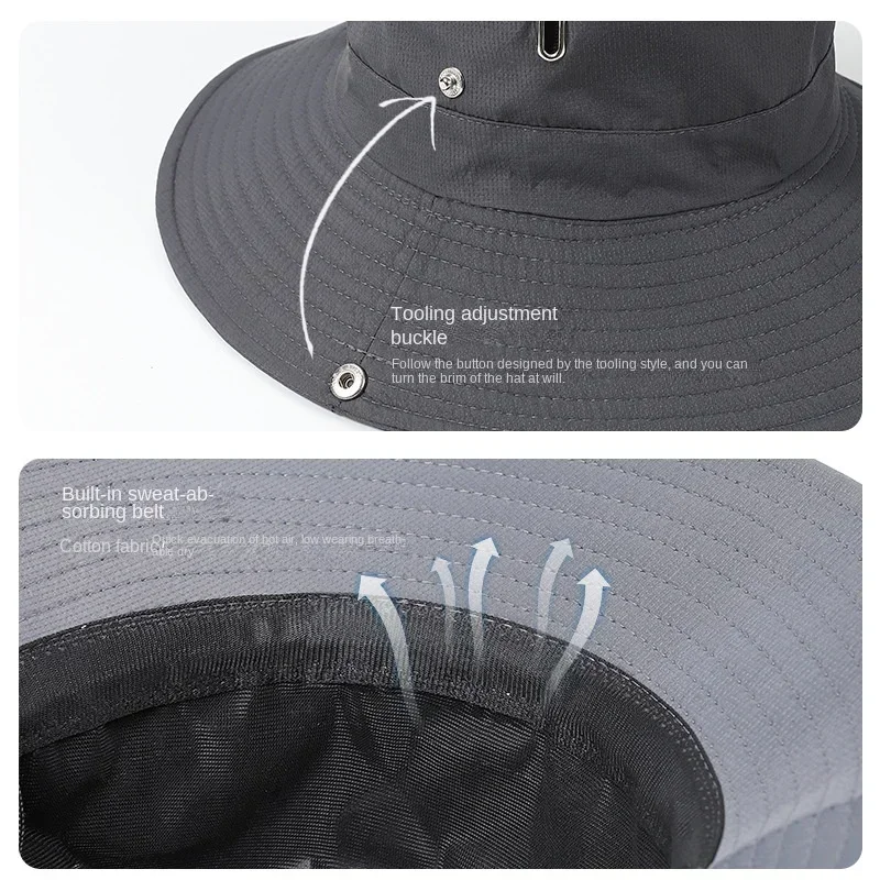 Bucket Hat Sun Hat for Men Fishing Outdoor
