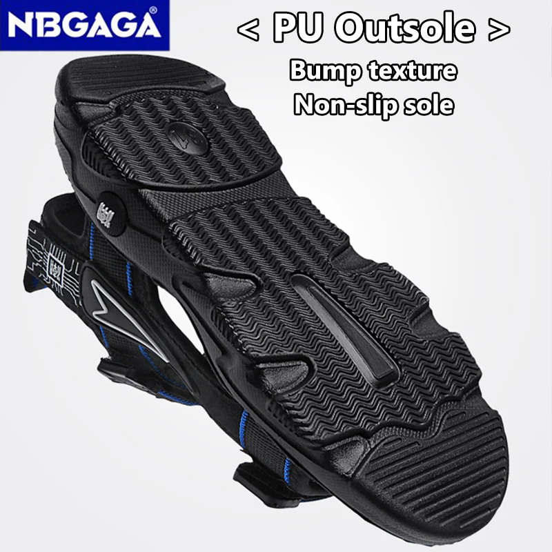 Summer Boy Leather Sandals Breathable Non-slip Durable Kids Outdoor Beach Shoes Lightweight Trend Casual Slippers Children kids shoes children sandals kids sandals beach shoes