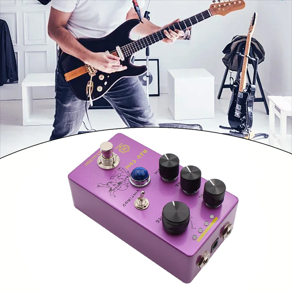 

Moskyaudio Distortion Pedal The Electric Guitar Effects Pedal Mad Cow Professional Musical Instrument Equipment Accessories