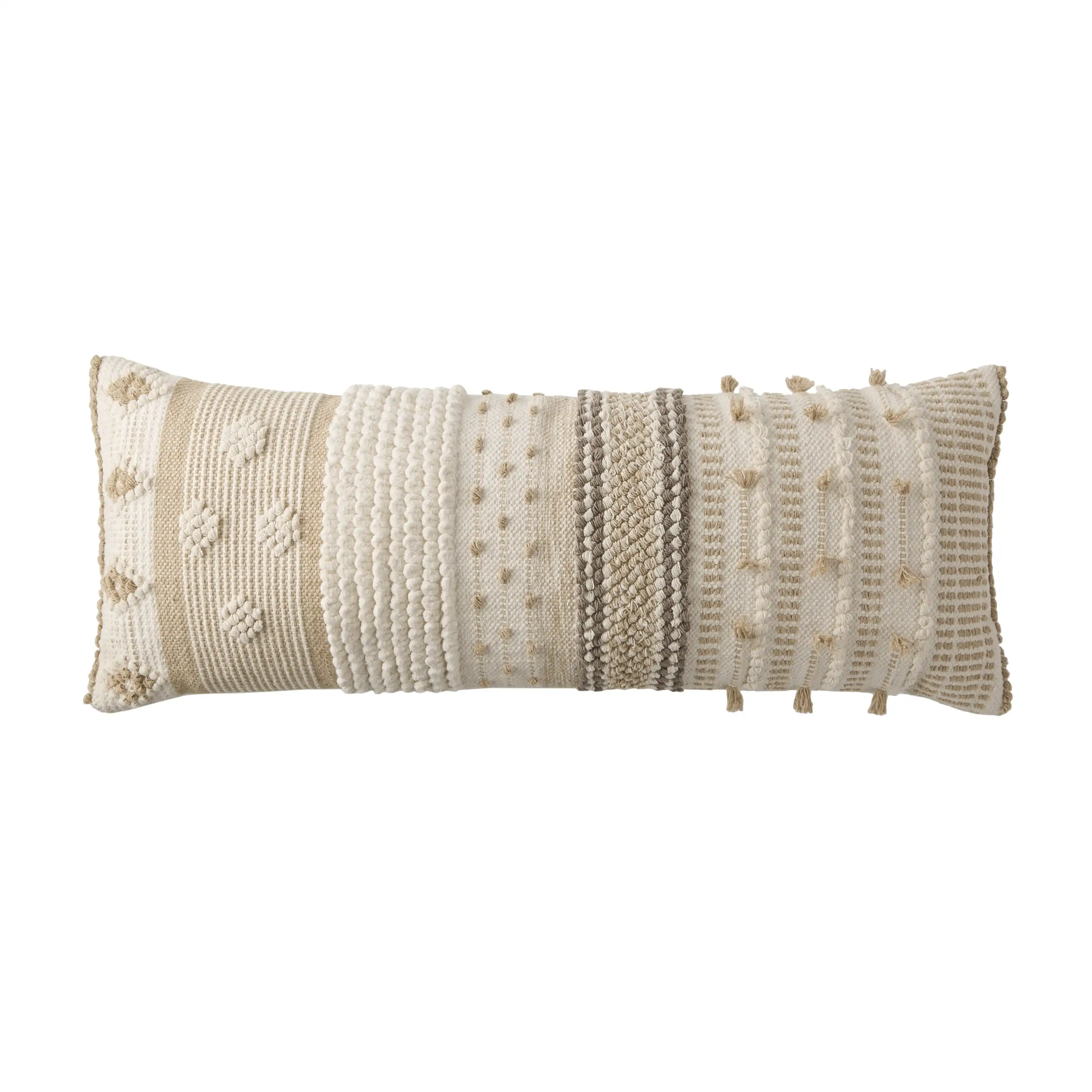 

Beige Oversized Oblong 14" x 36" Pillow by Dave & Jenny Marrs (1 Count)