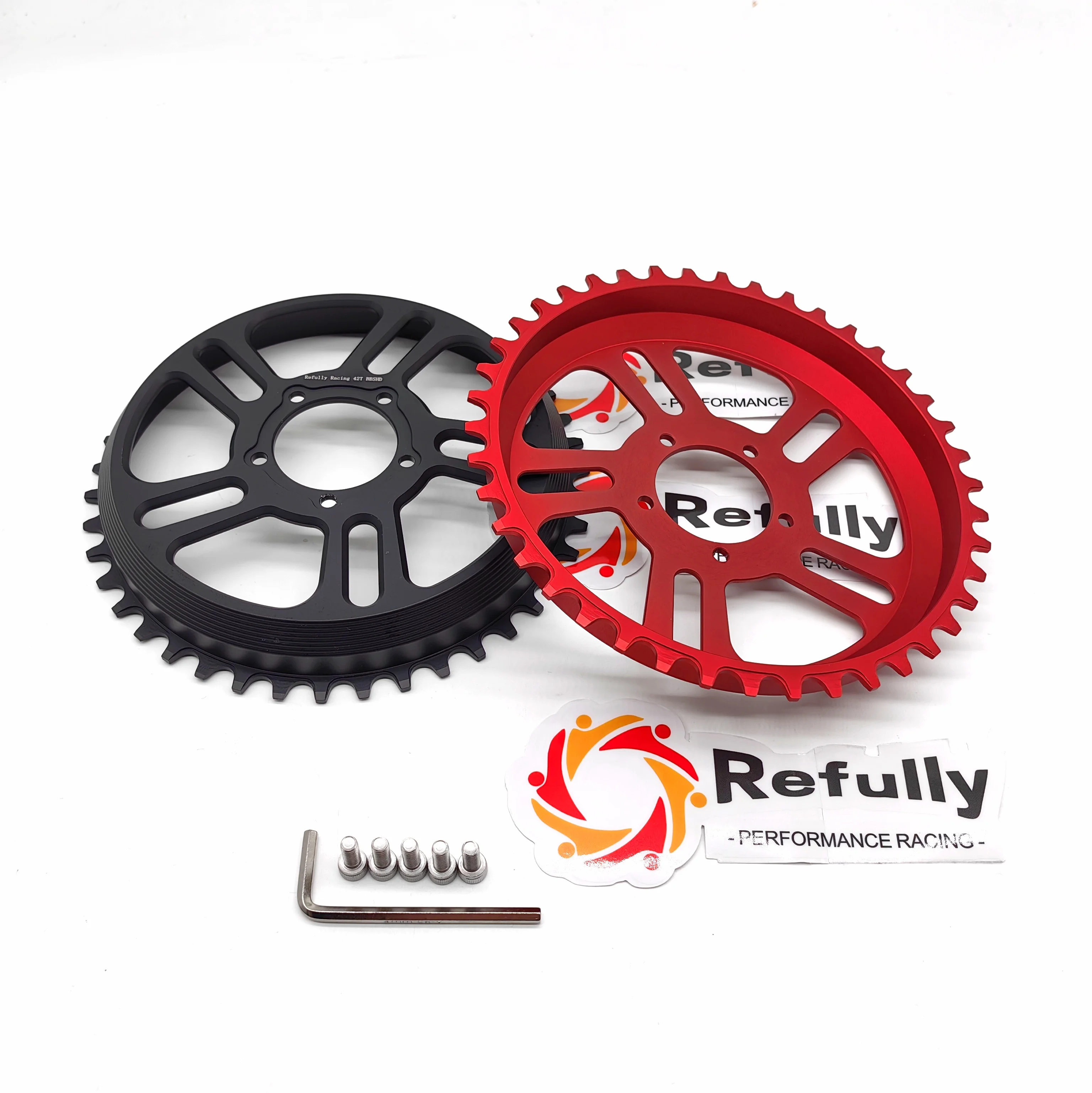 BBSHD42T チェーンリング Bafang bbshdチェーンリング42tナローワイドデザインミッドドライブ