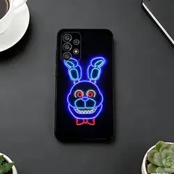 Five Nights At Freddy’s Inspired Black Phone Case Cover - Samsung S21lite (Z1)