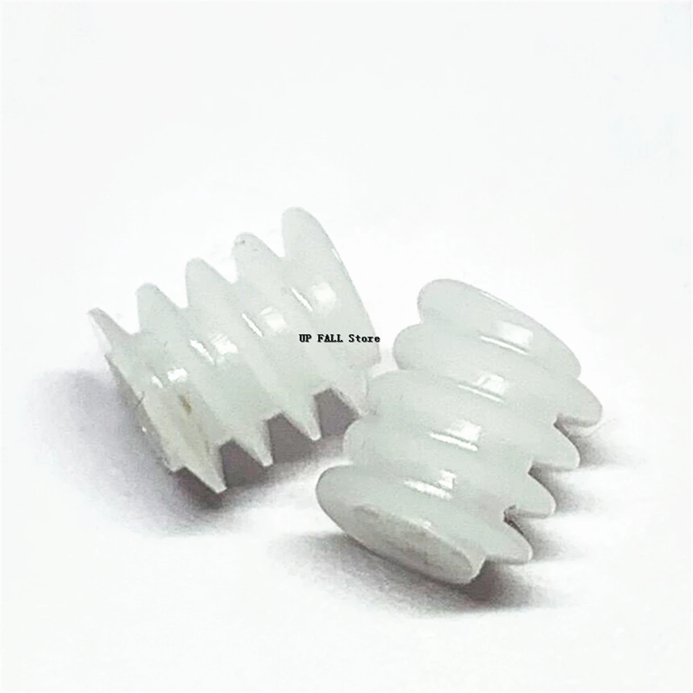 0.4M 0.8mm Worm Gear 5*5.5MM MINI Reducer Drive DIY Model Spiral Plastic Parts