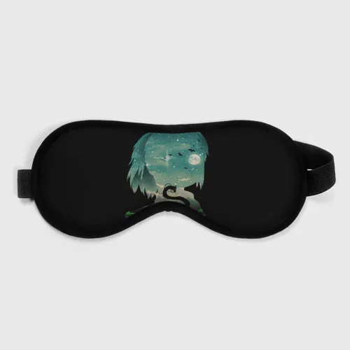 3D dragon Haku sleep mask background Palace |