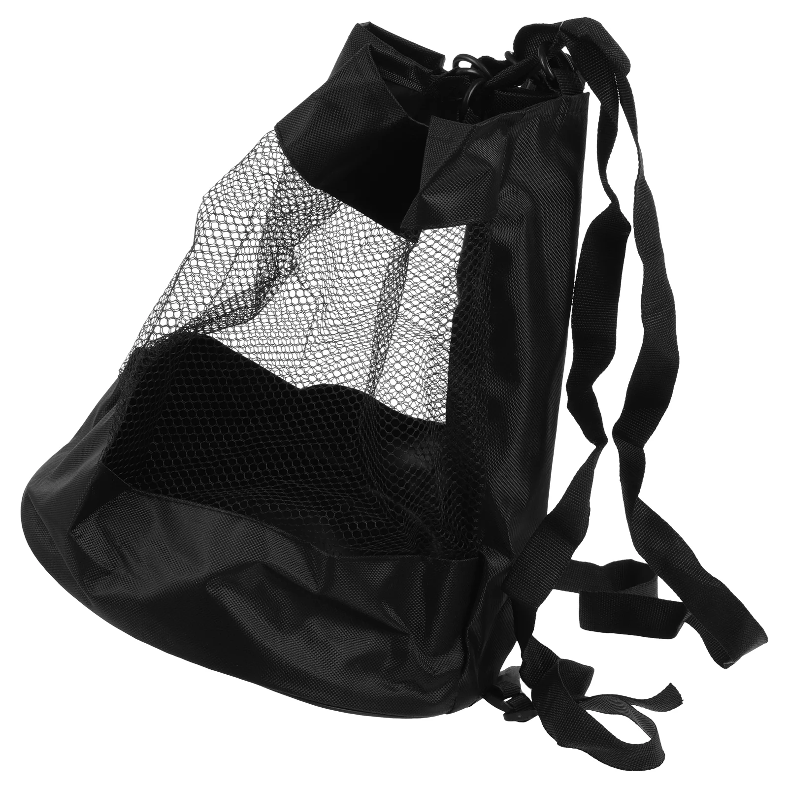Basketball Soccer Volleyball Sports Ball Bag Mesh Backpack Container Holder Pouch Basketball Carrier Bags Storage Gym