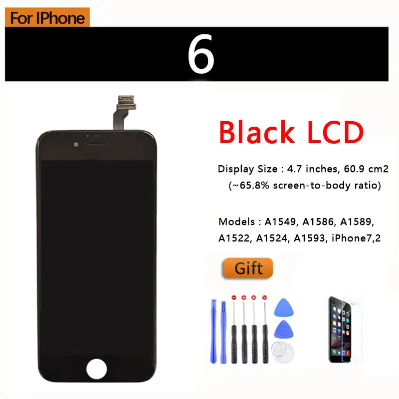 For iphone 6 Black