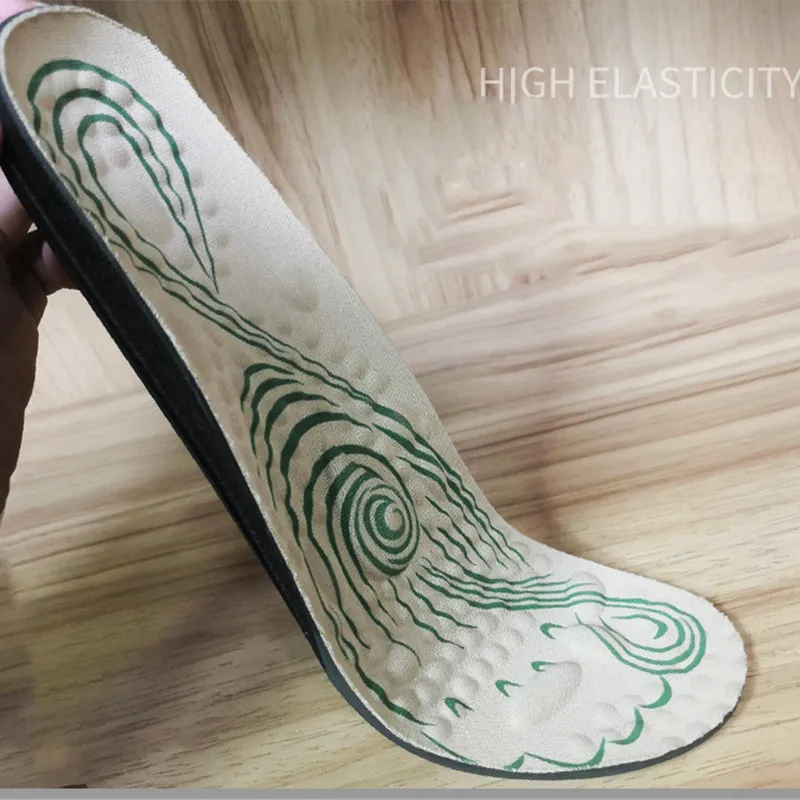 Orthopedic Magnetic Therapy Insoles PU Flat Feet High Arch Support Orthopedic Shoes Sole Health Therapy Acupuncture Insoles