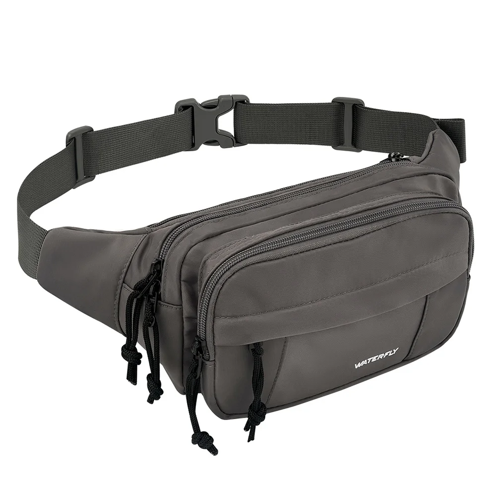 ตัวเลือกสินค้า กระเป๋าเข็มขัด Crossbody 7 ซิป ใส่ได้ทั้งชายหญิง