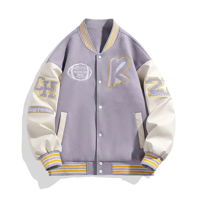 Embroidery Loose Graffiti Jacket 2