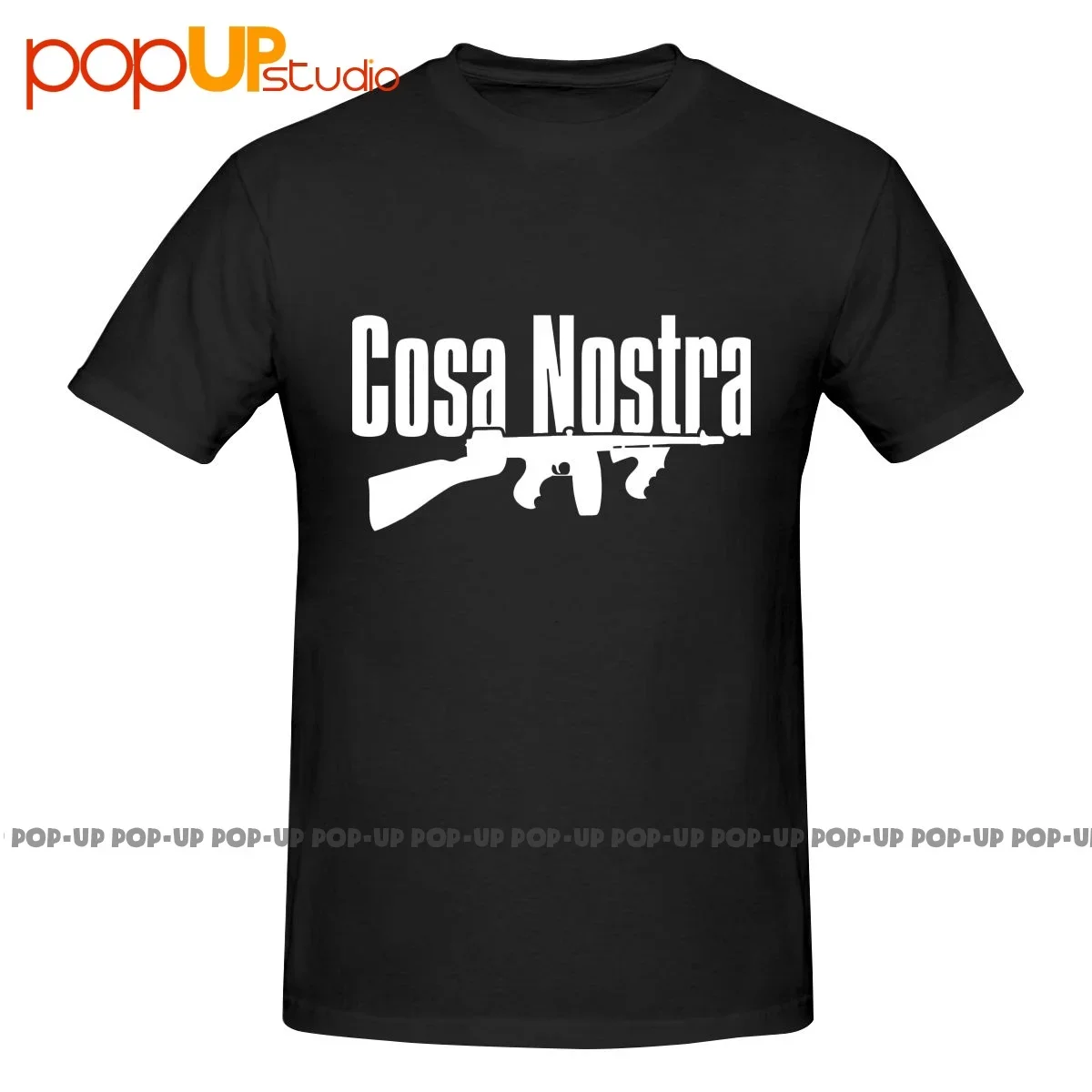 T-shirt Il Padrino - Maglietta con citazione sulla mafia di Carlo Gambino T-shirt Il Padrino - Maglietta con citazione sulla mafia di Carlo Gambino