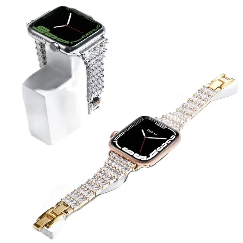 Elegant Women's Diamond Bracelet Strap