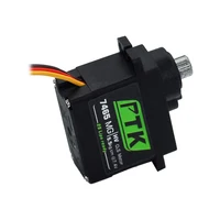 PTK 7465W MG 9g digital servo Metal gear waterproof HV 5kg fixed wing RC Car Helicopter Robot servo 180° 1/8 servo - Image 5