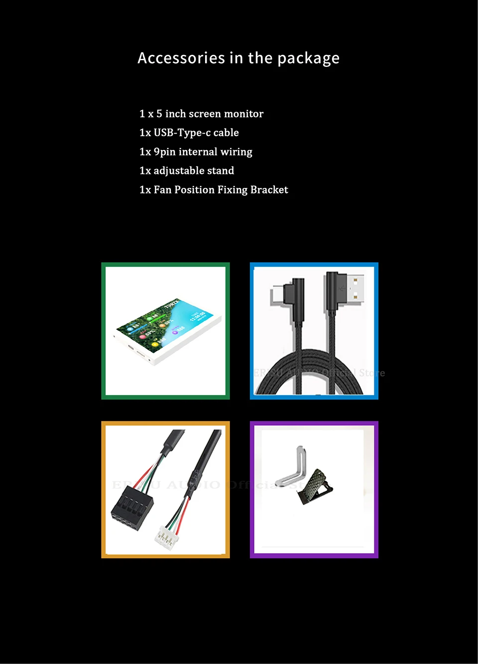 IPS CŸ  ũ ǻ, CPU GPU RAM HDD ÷, 800x480 USBC , LCD USB ÷, AIDA64, 5 ġ