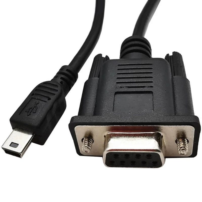 1.8M DB9 암 USB 미니 5핀 수 케이블 어댑터