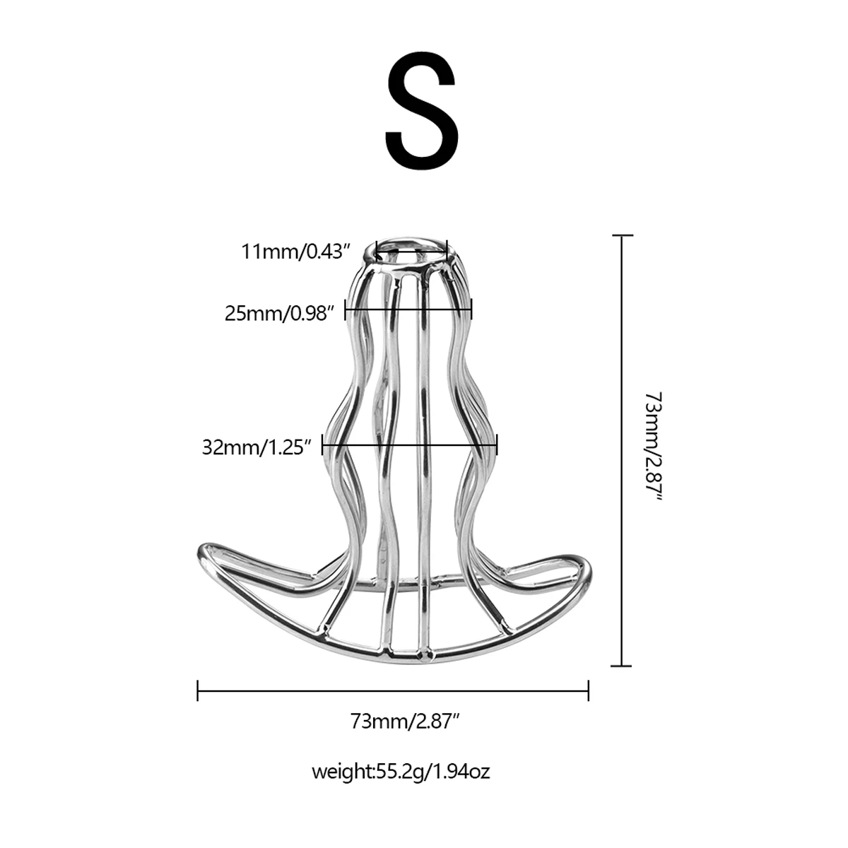 Hollowed-out Metal Anal Plug,Vagina Speculum,Anal Expansion Training,Anal Masturbation Toys,Prostate Massage,Adult Sex Toys_voghion.com