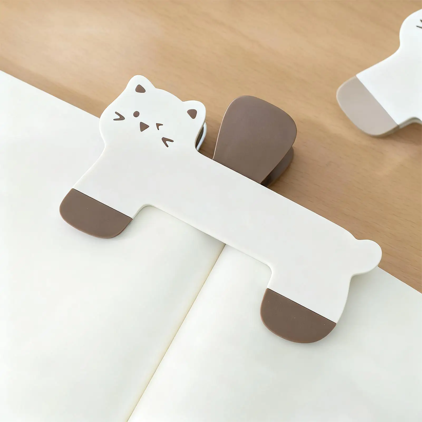 Reading Book Clips Cat Design Read Fixing Book Opener Holder Convenient For Reading For Men Women Girls Youth Teens Students