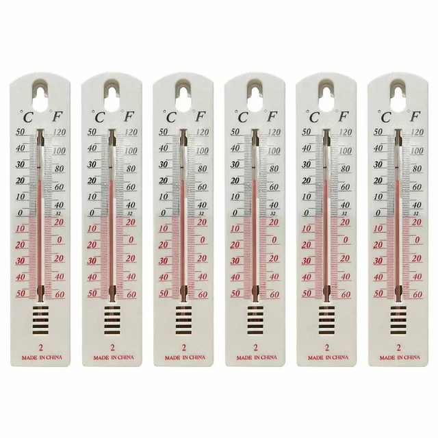 A0KF Wall Hang Thermometer Indoor Outdoor Garden House