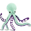 S5be098577b8c4b09874c322fa30a6f974.jpg Dog pet plush octopus toy interactive sound anti-demolition home large and small dog boredom companion toy