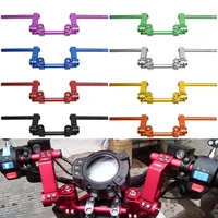Motorcycle 7/8" 22mm CNC Handlebar Removable Adjustable Steering Handle Bar System 125cc Pit Bike Dirt Bike Motocross Scooter