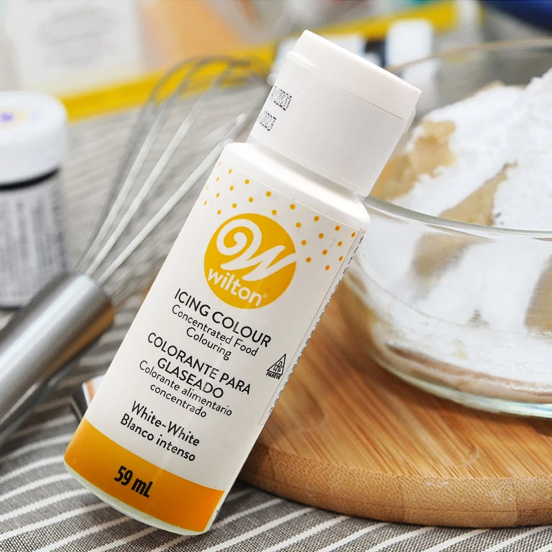 Wilton 59ml White Pigment Fondant Molds