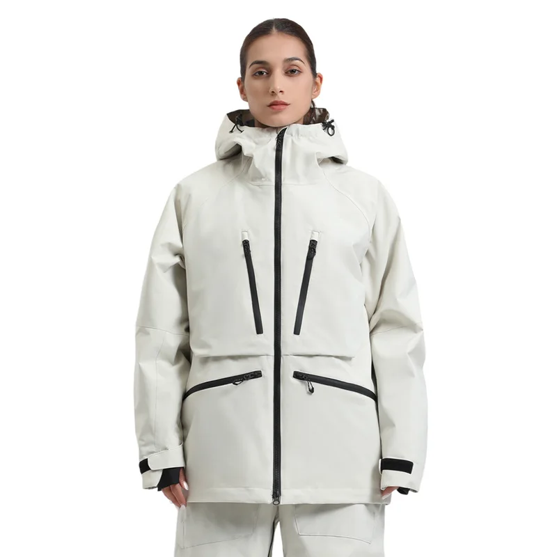 Gsou Snow Outdoor Sport Winter Warm Men And Women's Snowboard Coats Waterproof Breathable Skiing Jacket Snowboard Wear