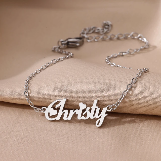 Double Name Bracelet, Custom Name Bracelet, Gift for Girlfriend, Couples  Name Bracelet, Personalized Jewelry - Etsy UK | Heart jewelry, Initial  bracelet, Name bracelet