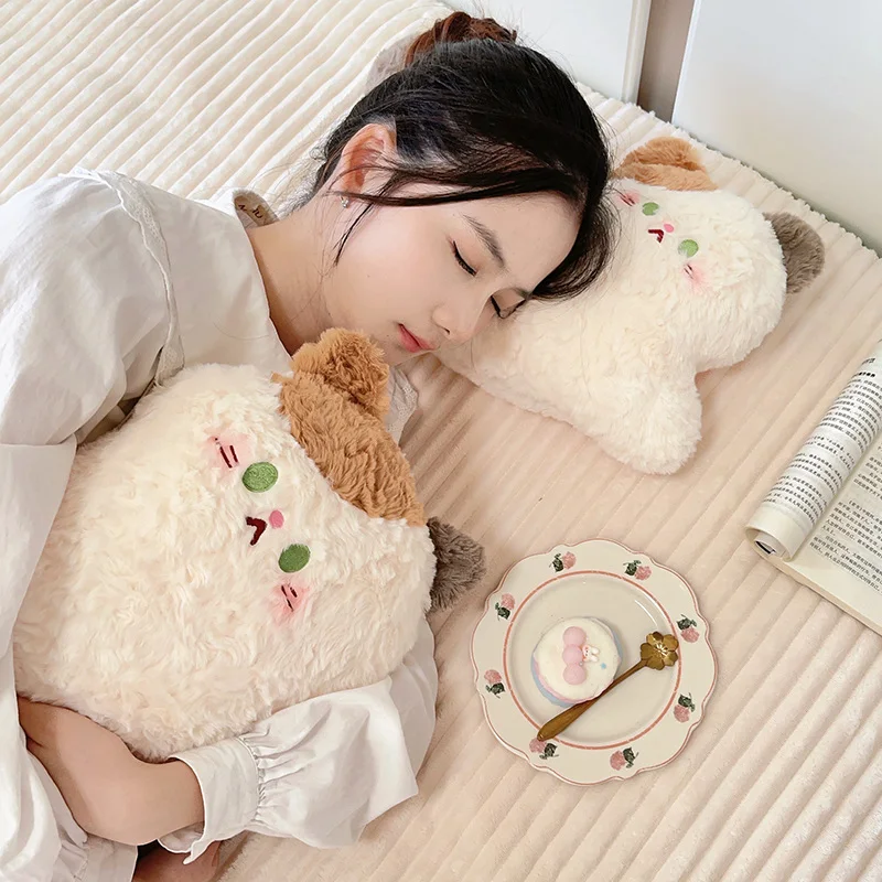 Kawaii Therapy Soft Animal Cat Doll Pillow Collection