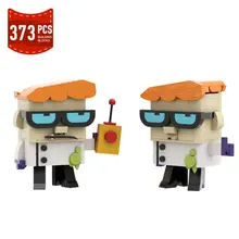 

Moc Cartoon Character Dextered's Labed Gifted Child Dexter Building Blocks Set Anime Action Figures Brick Toys for Children Gift