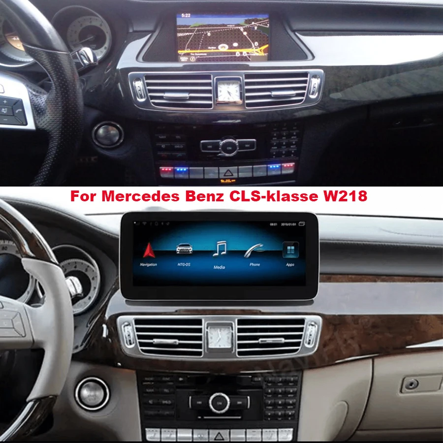 Автомобильный стерео аудио навигатор GPS для Mercedes Benz CLS 350 220 250 400 63 MB W218 C218 X218 Android