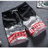 2024 Summer Beach Pants Surf Printed Shorts Men's Loose Casual Quarter 2
