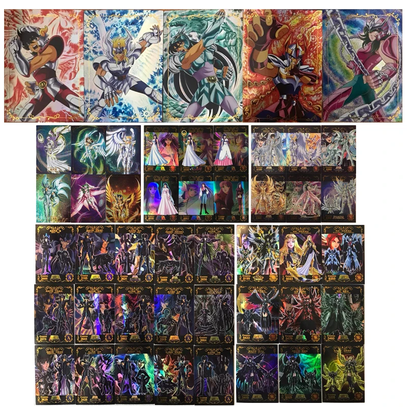 Nuovo Anime Saint Seiya Saori Kido Seiya Shiryu Phoenix Ikki Gold Saint Seiya Gioco Carte Da Collezione Regali Di Natale Di Compleanno