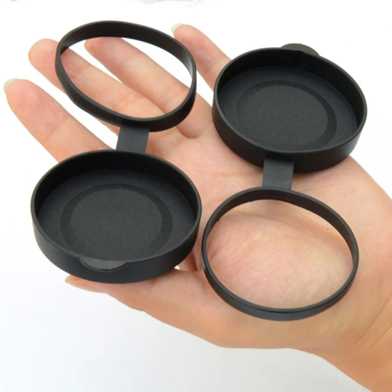 F68D Protections Access Silicone Binoculars Eyepiece Lens Cover for 42 45mm 62 65mm Lens