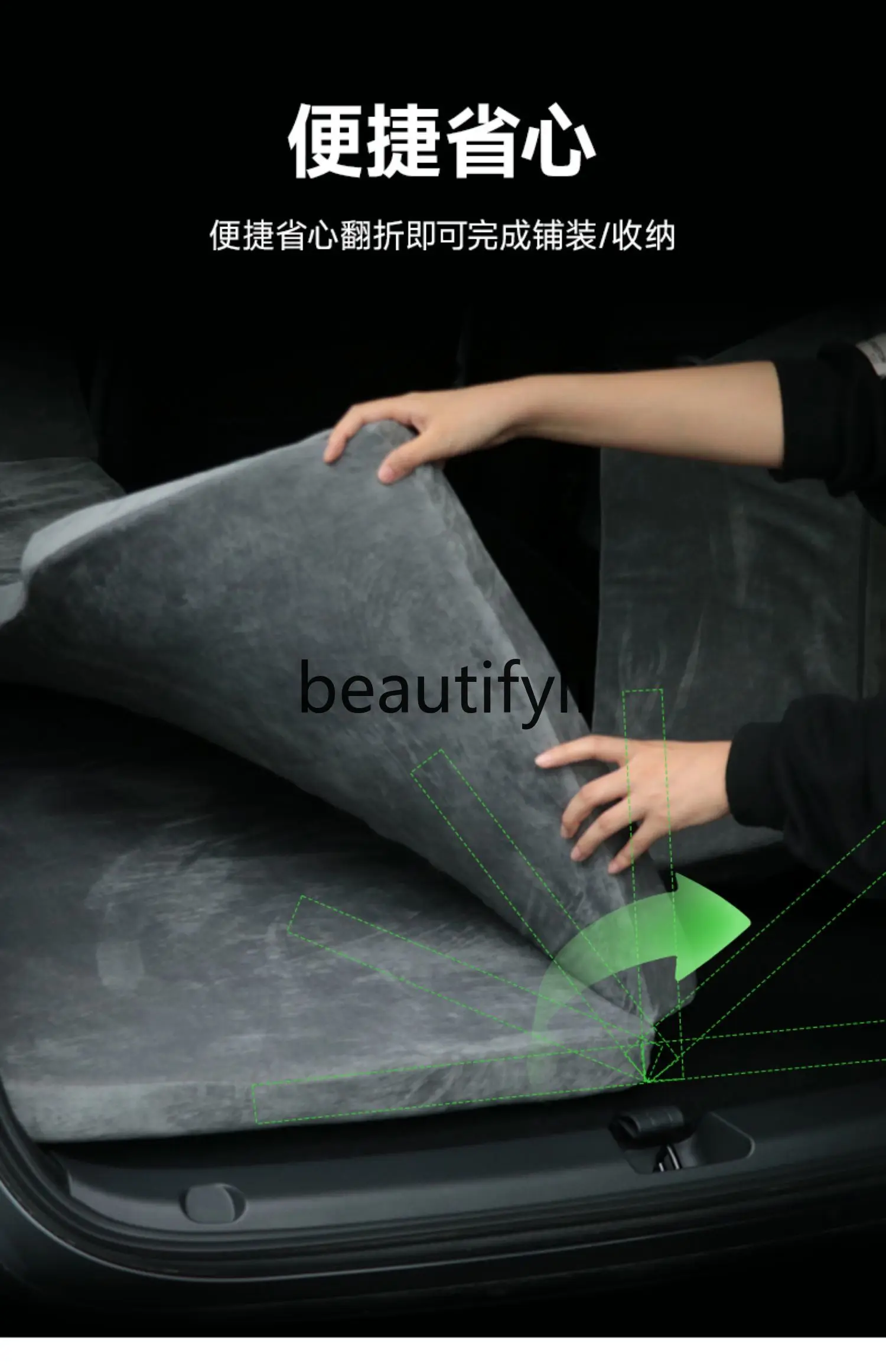 Car travel mattress double set ModelY3 car camping self-driving tour rear row