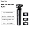 ShowSee Electric Shaver for Men Auto Beard Shaving Machine for Men Beard Trimmer Razor IPX7 360° 3D Floating Cutter Head 1