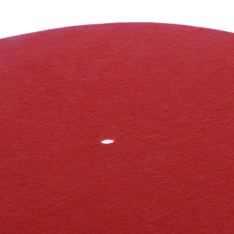 DX62 Felt Platter Vinyl Record Players Turntable Mat Audiophile 3mm Thick for Supporting Lighter Thinner Vinyl Records