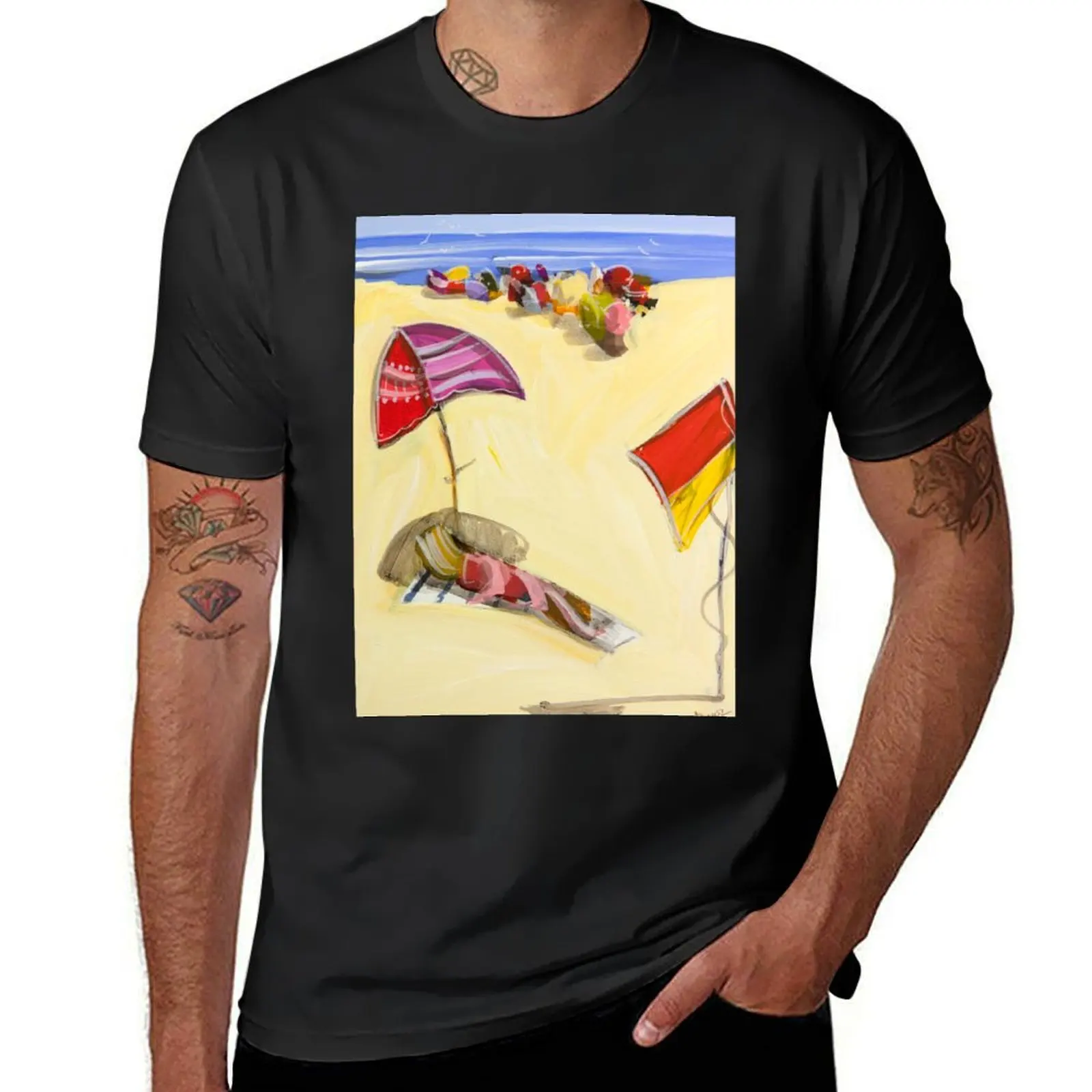 

Dreaming of summer T-Shirt funnys customs design your own plus size tops slim fit t shirts for men