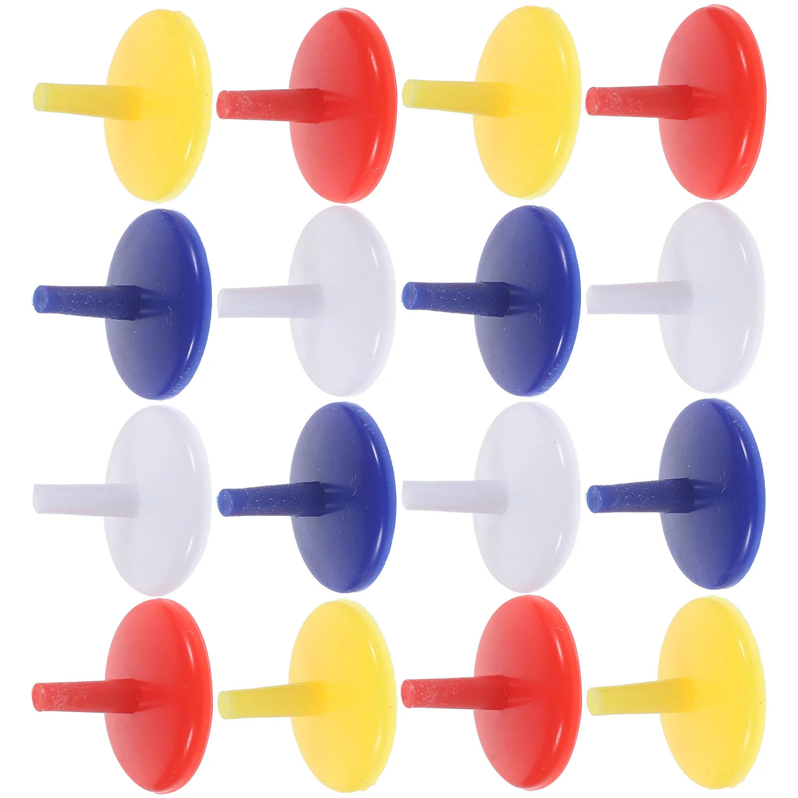 

50pcs Position Marker Round Flat Golft Marker Mark ( )