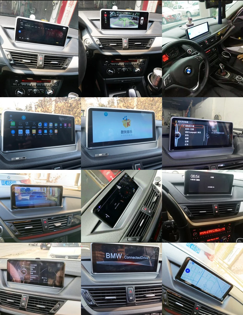 NEW ID8 Snapdragon665 10.25inch 8G 128G Android12 For BMW X1 E84 Car Video Playe