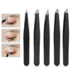1Pc Professional Eyebrow Tweezers Makeup Tools Eyebrow Pinch Pliers Tweezer For Eyebrows Accessories Beauty Hair Clip Remover 5