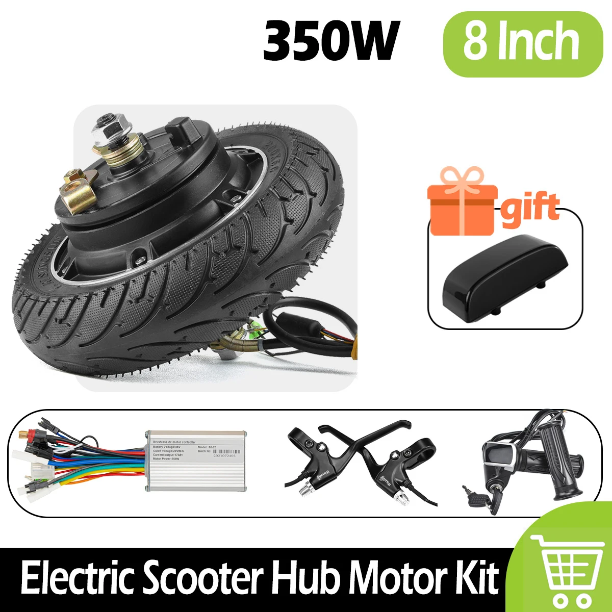 Rear Hub 24v 250w Hub Motor Kit E-Bike 24V 250W 300RPM BLDC Hub